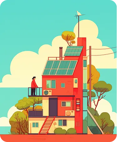 Energy Red House